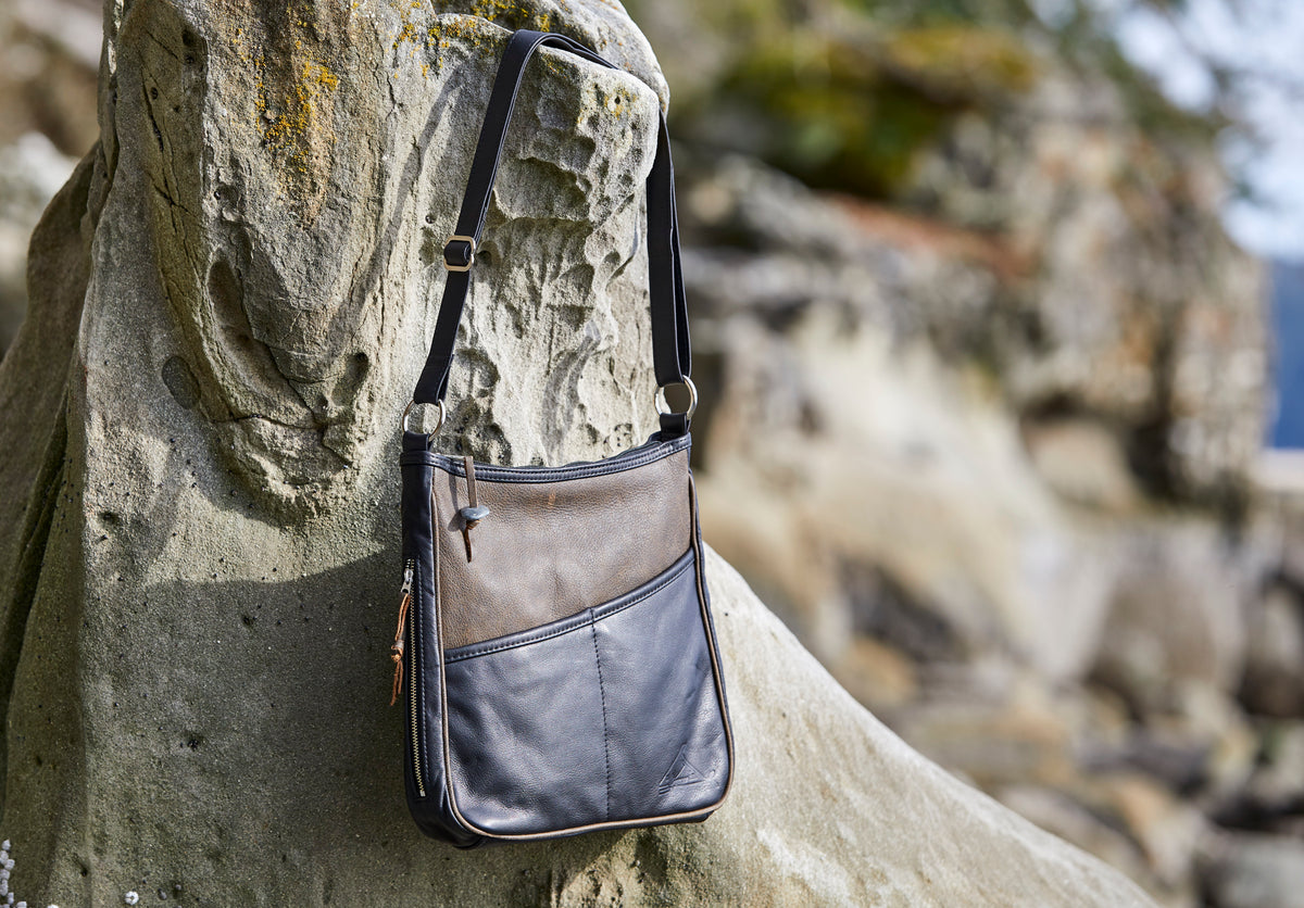 Classic Cross-Body Bag - Indian Summer's designer leather purses