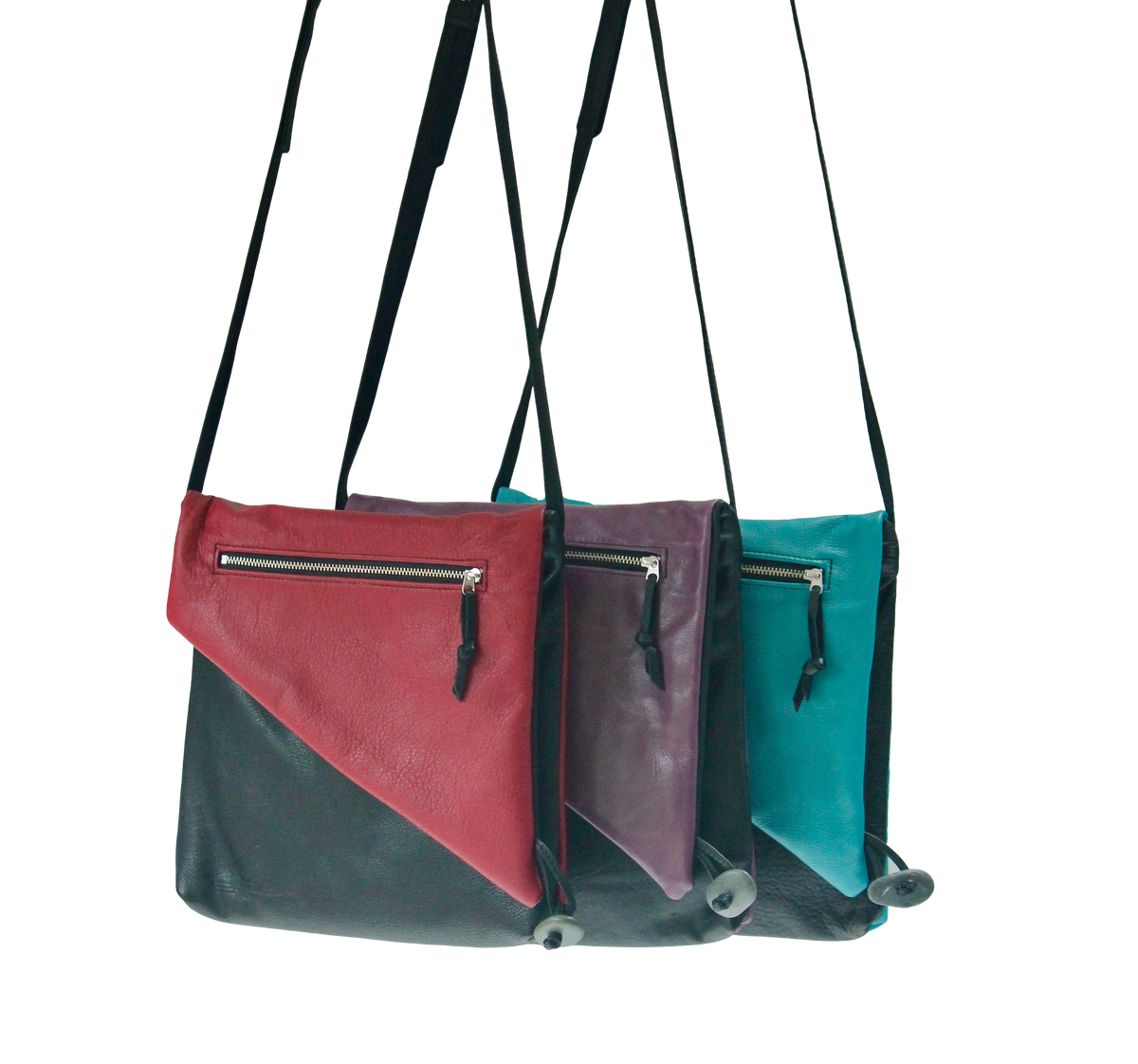Shoulder Fold - Indian Summer's designer leather purses