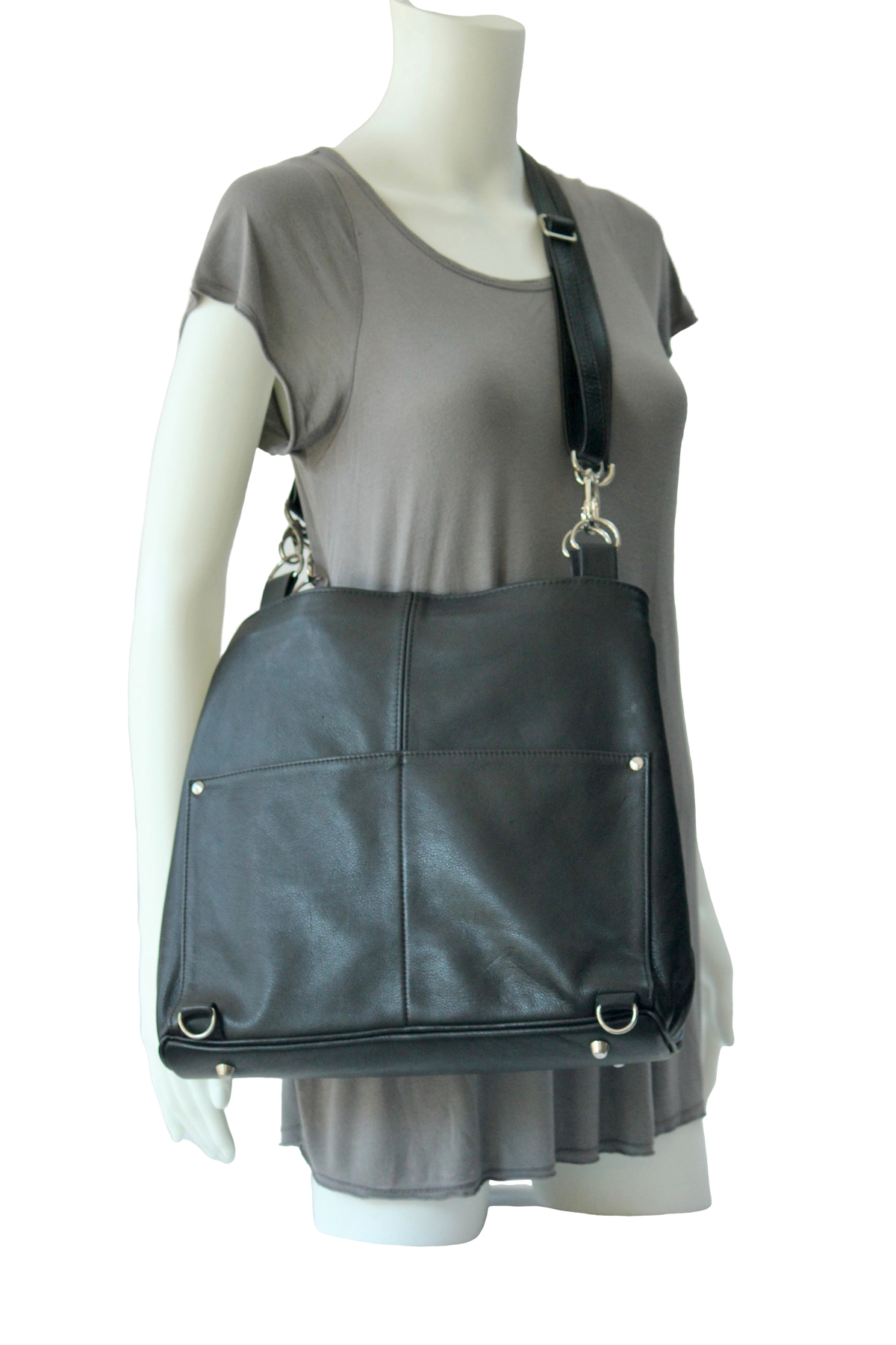 Large Origami Tote bag - Indian Summer's designer leather purses