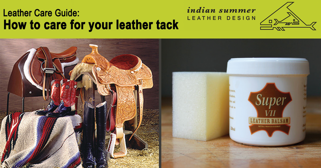 How to care for your leather tack