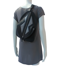 Egg Bag Zig Zag Backpack - Indian Summer's designer leather purses
