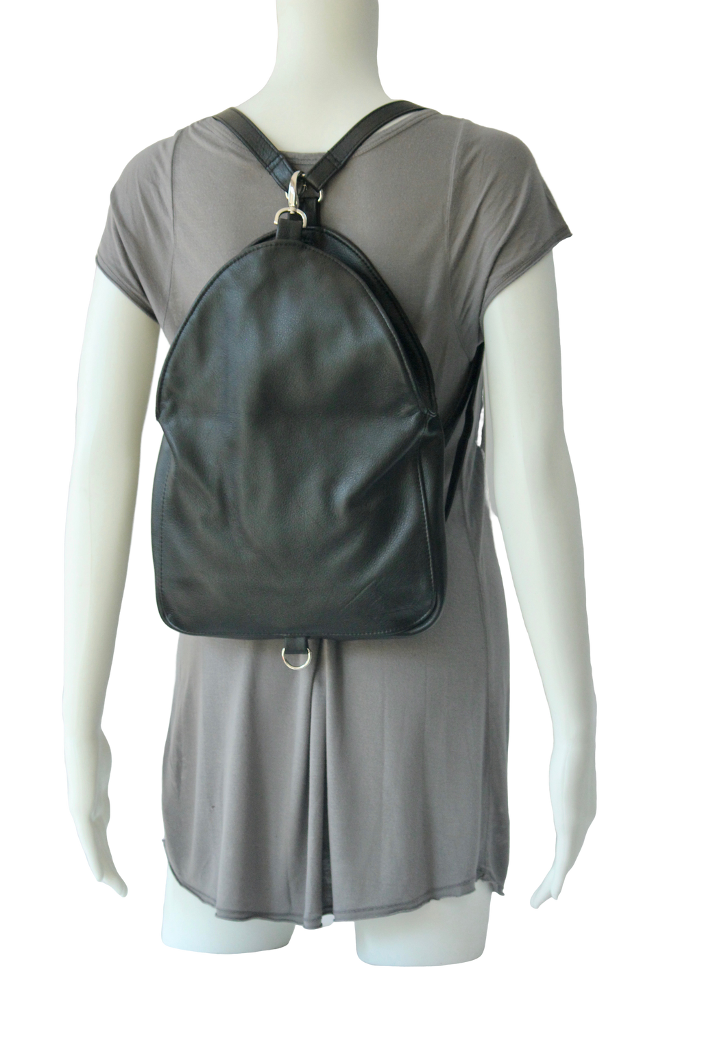 Egg Bag Backpack - Indian Summer's designer leather purses