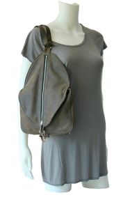 Egg Bag Backpack - Indian Summer's designer leather purses