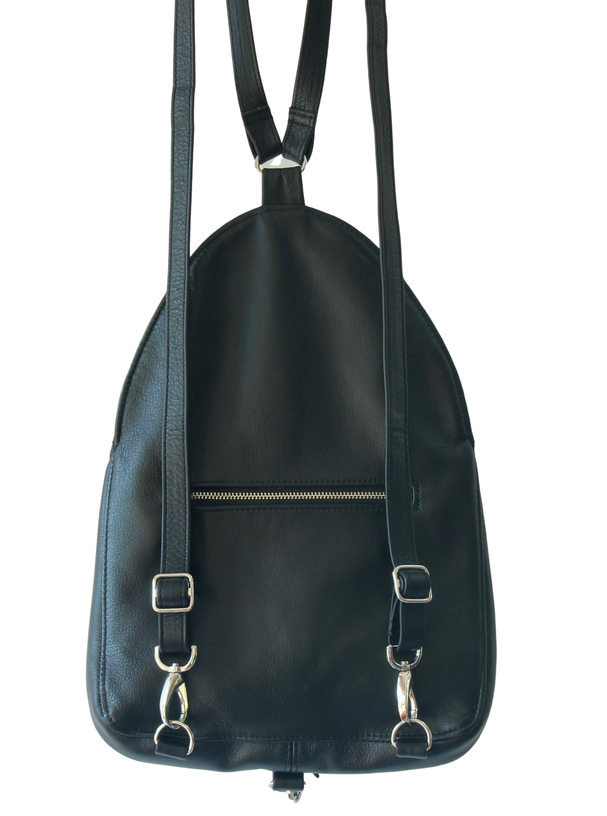 Egg Bag Zig Zag Backpack - Indian Summer's designer leather purses