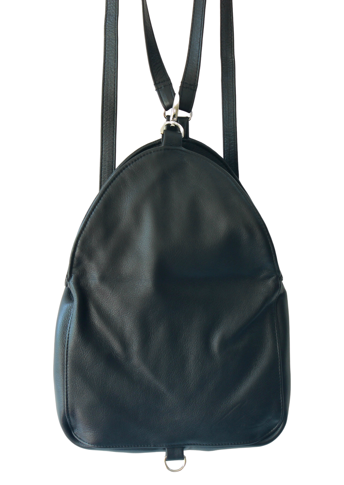 Egg Bag Zig Zag Backpack - Indian Summer's designer leather purses