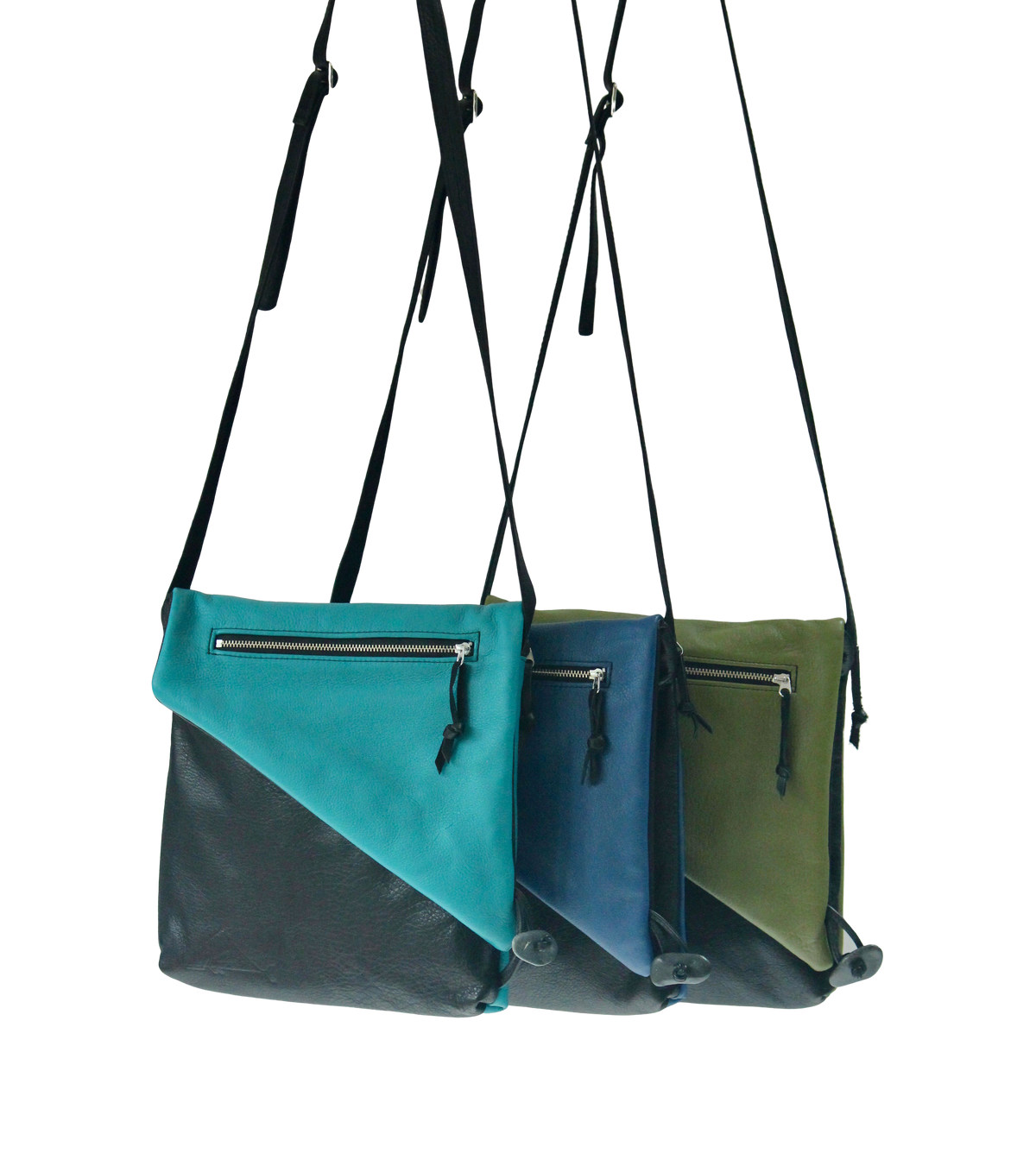 Shoulder Fold - Indian Summer's designer leather purses