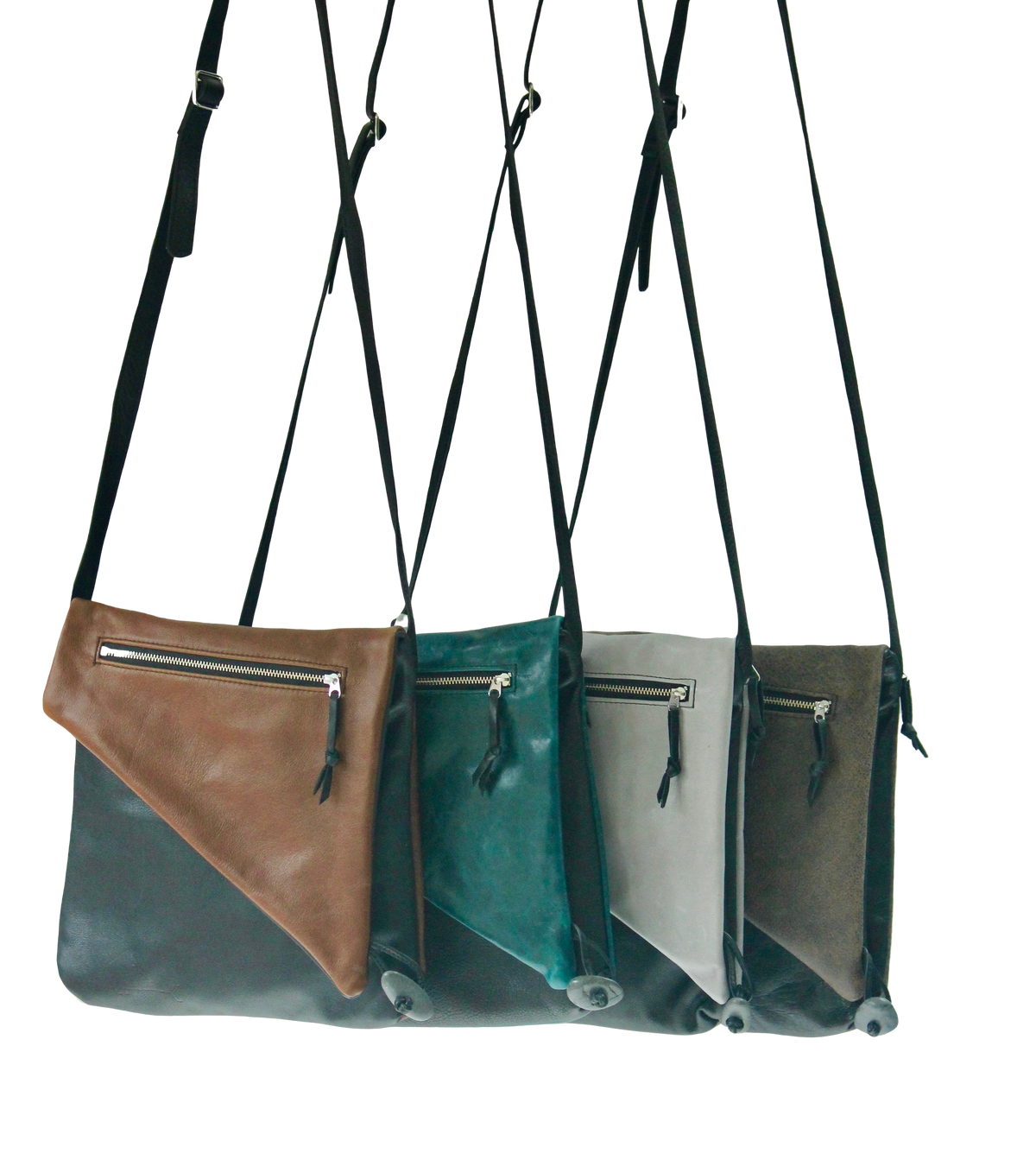 Shoulder Fold - Indian Summer's designer leather purses