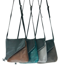 Shoulder Fold - Indian Summer's designer leather purses