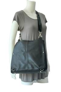 Large Origami Tote bag - Indian Summer's designer leather purses