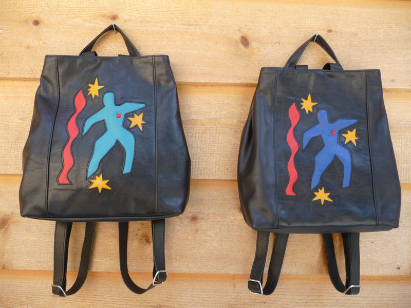 Matisse Backpack - Indian Summer's designer leather purses
