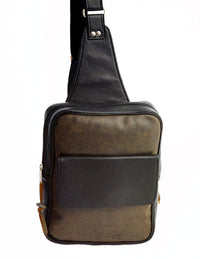 Compact Cross-Body Bag - Indian Summer's designer leather purses