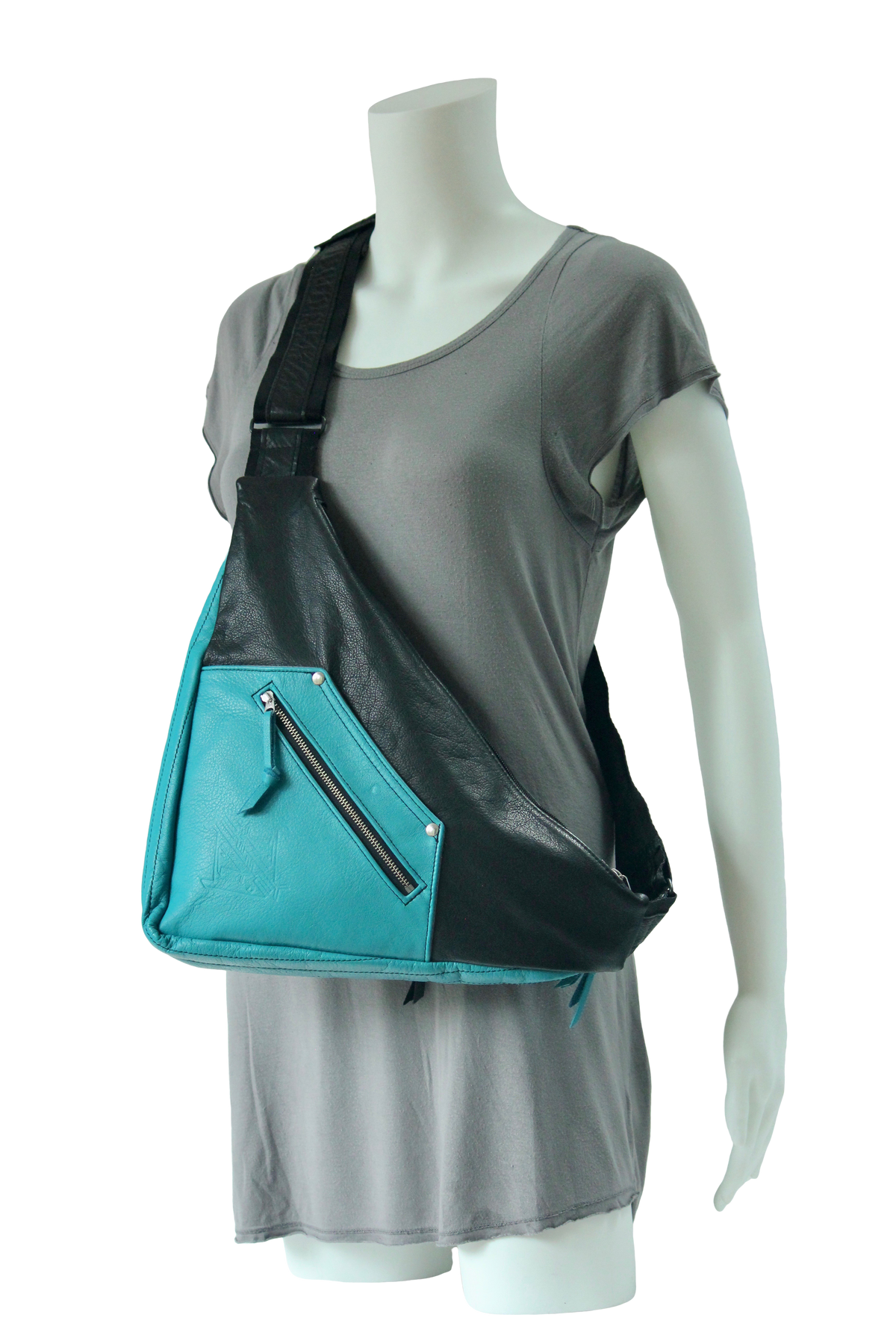 Geometry Bag - Indian Summer's designer leather purses