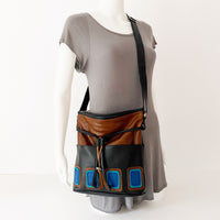 Op-Art Four-Pocket Purse - AJLD