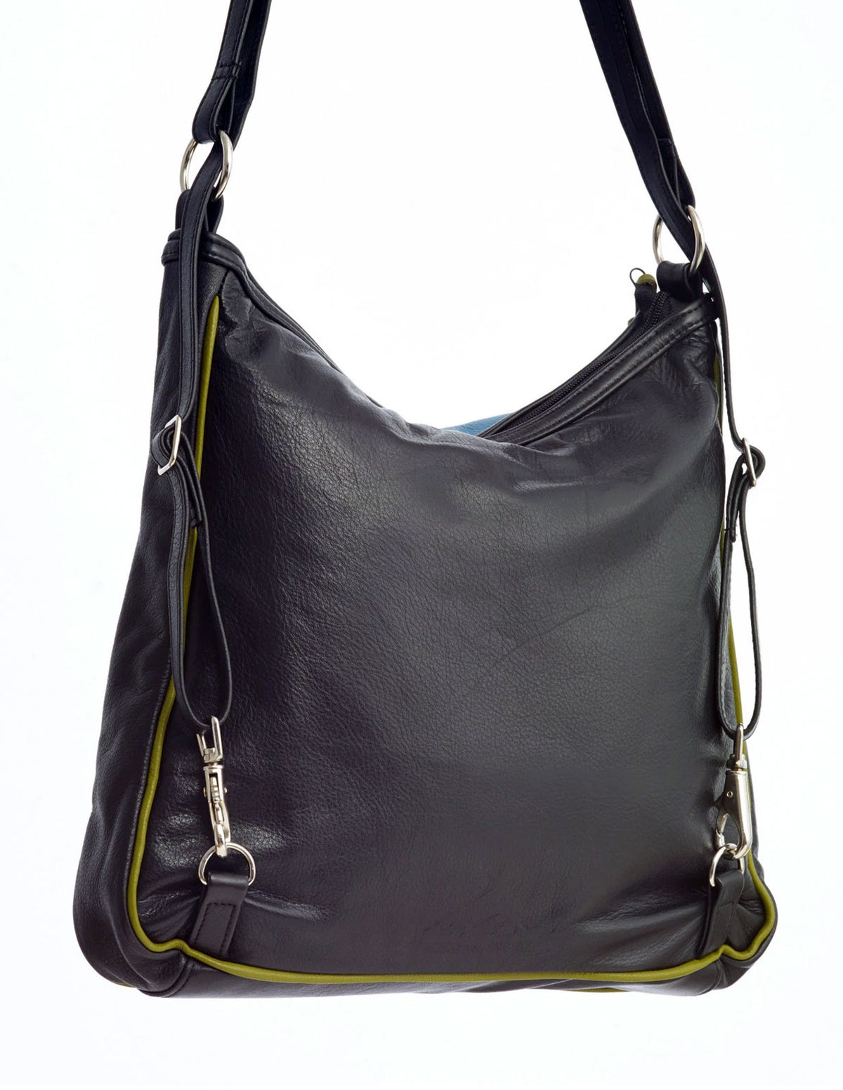 Large Purse Pack Op-Art - Indian Summer's designer leather purses