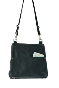 Large Origami Tote bag - Indian Summer's designer leather purses