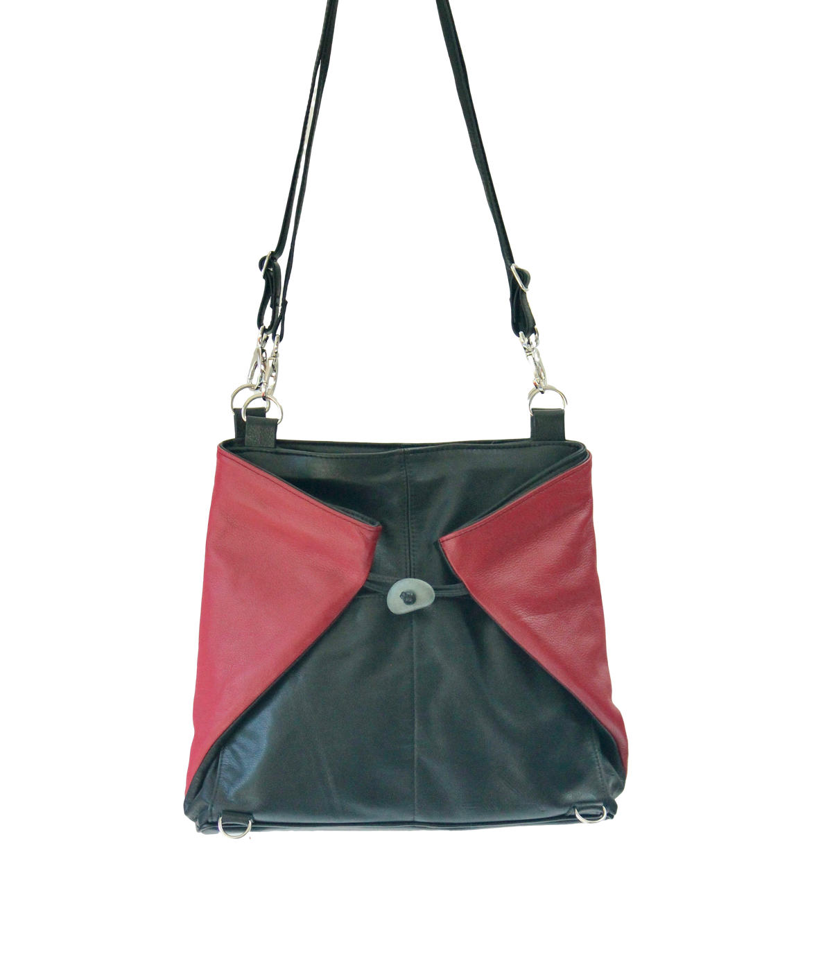 Large Origami Tote bag - Indian Summer's designer leather purses