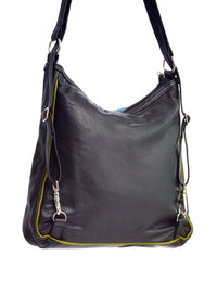 Small Purse Pack Op-Art - Indian Summer's designer leather purses