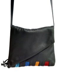 Shoulder Fold - Piano (available in 2 sizes) - Indian Summer's designer leather purses