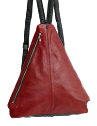 Triangle Fold - Piano - Indian Summer's designer leather purses