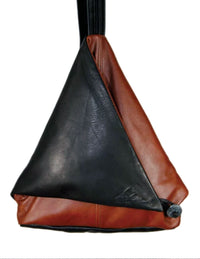 Triangle Fold - Indian Summer's designer leather purses