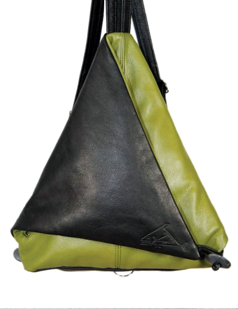 Triangle Fold - Indian Summer's designer leather purses