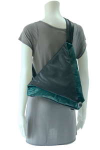 Triangle Fold - Indian Summer's designer leather purses