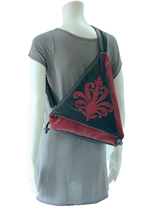 Triangle Fold - Siena - Indian Summer's designer leather purses