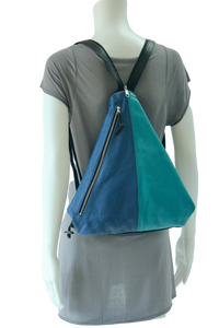 Triangle Fold - Siena - Indian Summer's designer leather purses
