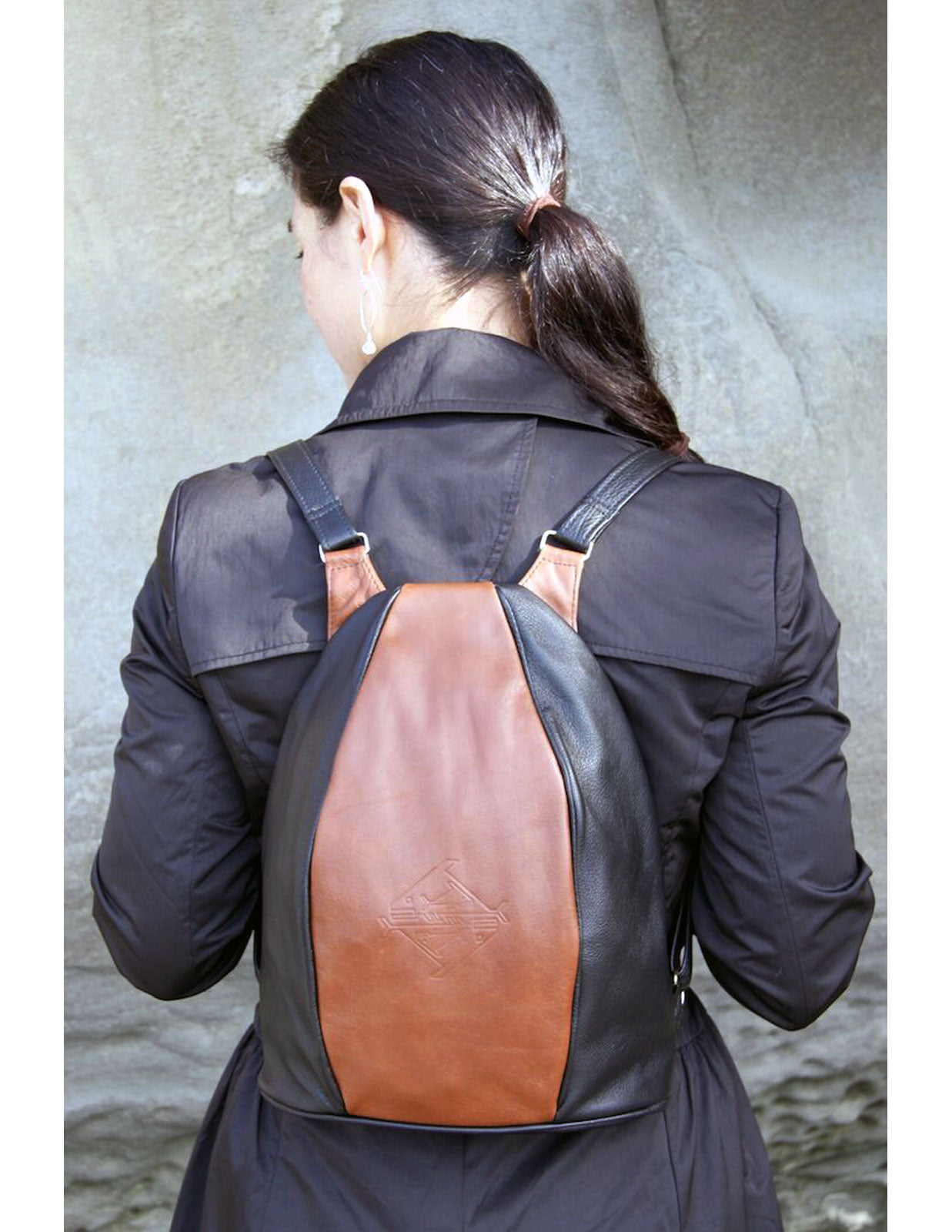 Turtle Backpack - Classic Natural Leather Backpack – AJLD